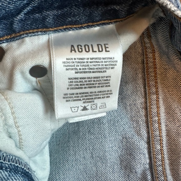 Agolde Riley Jean Straight Leg size 27 - Picture 3 of 7